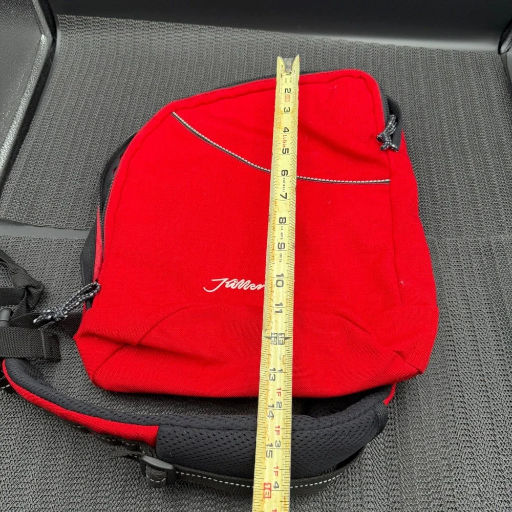 Natalex Killer Mix Red Cordura Sling Bag Padded Crossbody Backpack 1057